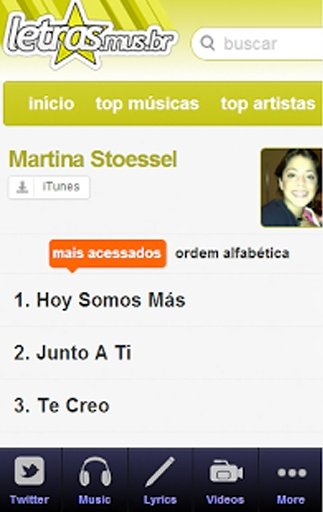 Martina Stoessel Blue Fan截图1