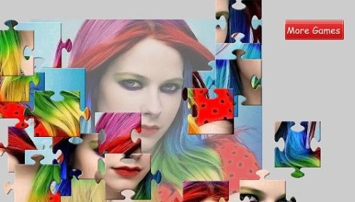 Avril Jigsaw Puzzle Game截图3