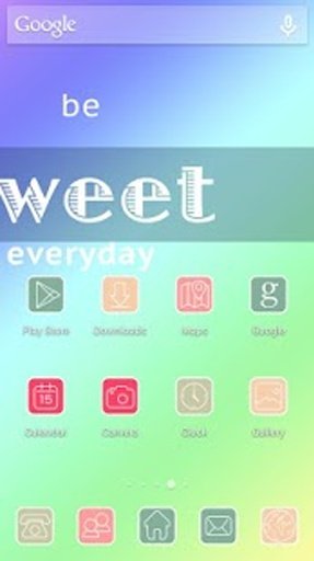Sweet Color Solo Theme &amp; Icons截图5