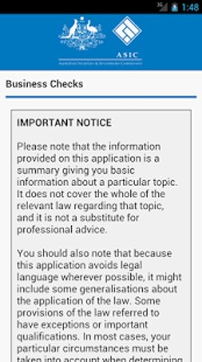 ASIC Business Checks截图8