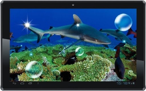 Underwater Sea Predators LWP截图3