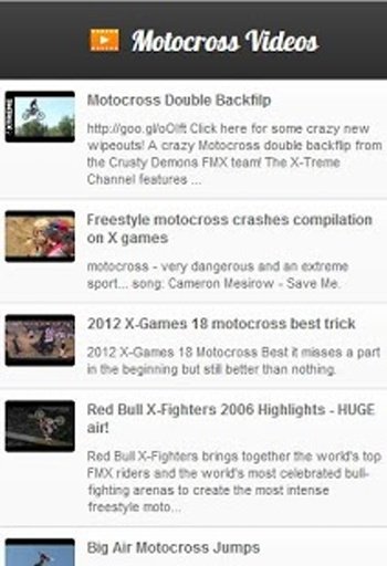 Motocross Videos截图1