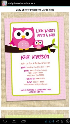 Baby Shower Invitations Cards截图4