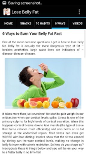 Lose Belly Fat!截图7