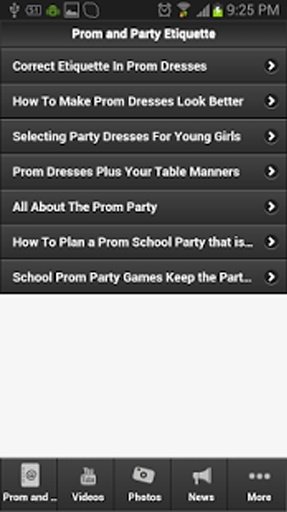 Prom and Party Etiquette截图3