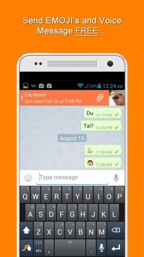 Messenger PRO - SMS FREE Calls截图1