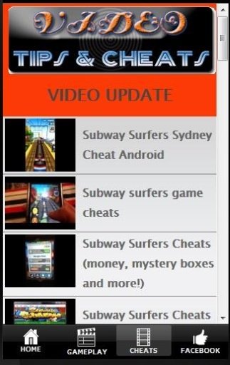 Subway Surf Tricks&amp;Cheats截图2