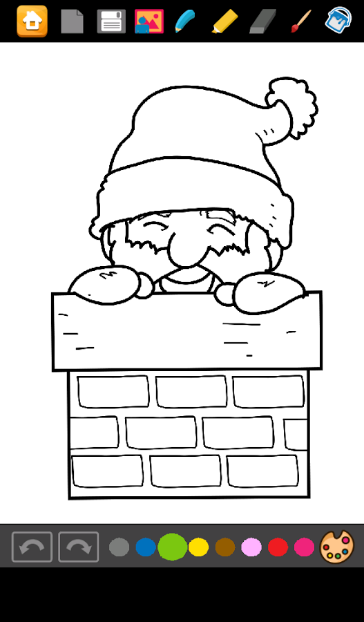 Christmas and Santa Coloring截图2