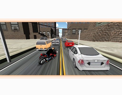 Turbo Moto Racing Traffic 3D截图2