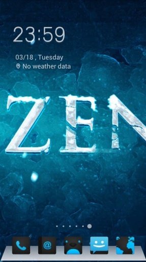 Frozen Iceberg Theme截图8