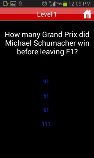 Unofficial F1 Quiz Formula One截图1