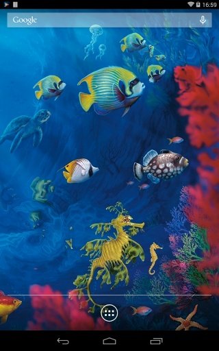 Underwater Aquarium HD LWP截图3