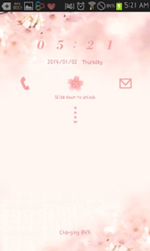 Cherry blossom go locker theme截图3