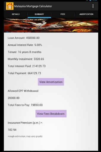 Malaysia Mortgage Calculator截图3