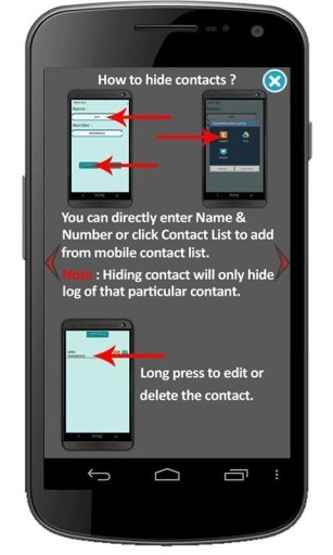 Hide Call, Video, Audio &amp; Text截图1