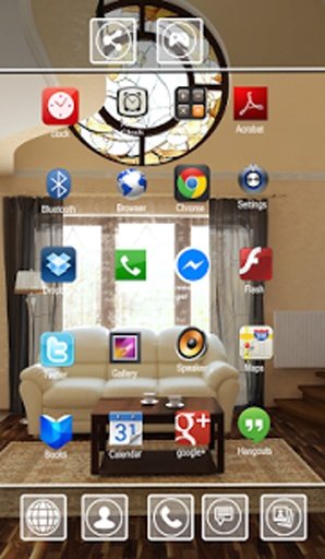 Iphone Transparent Launcher截图4