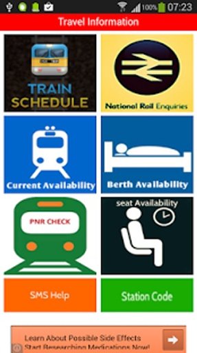 Indian Rail Enquiry - Train截图2
