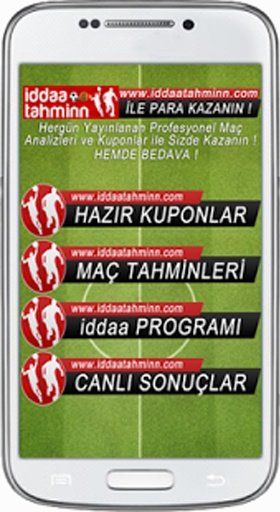 G&uuml;nl&uuml;k iddaa Tahminleri截图1