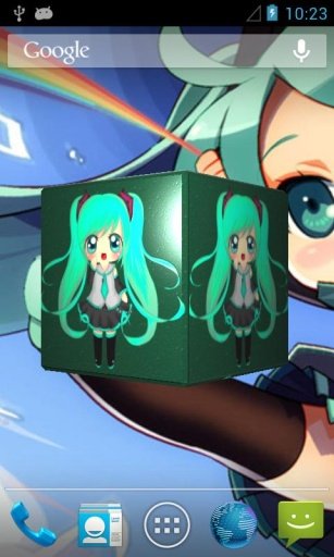 Chibi Miku 3D Live Wallpaper截图6