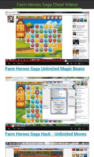 Farm Heroes Saga Cheats Help截图5