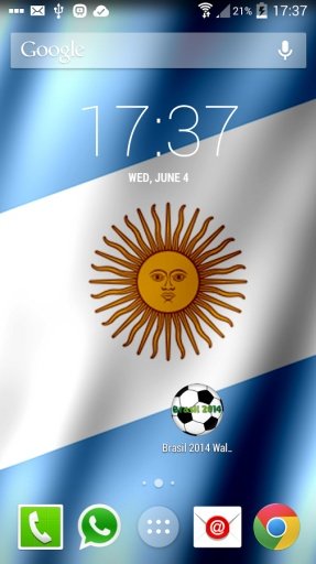 Brasil 2014 wallpapers flags截图2