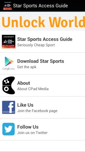 Easy Guide to Get Star Sports截图3