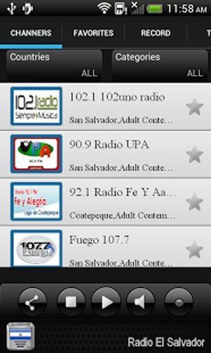 Radio El Salvador截图2