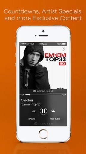 Slacker - listen music截图2