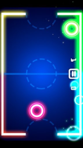 Glow Air Hockey Deluxe截图5