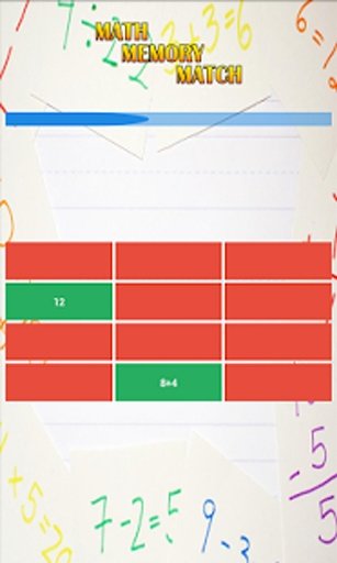 Math Memory Match截图1