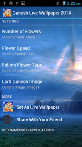 Ganesh Live Wallpaper 2014截图8