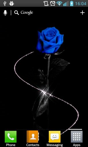 Blue Roses Live Wallpaper截图1