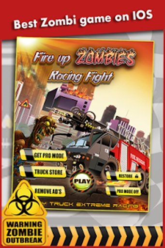 Zombies extreme Fire Truck截图11