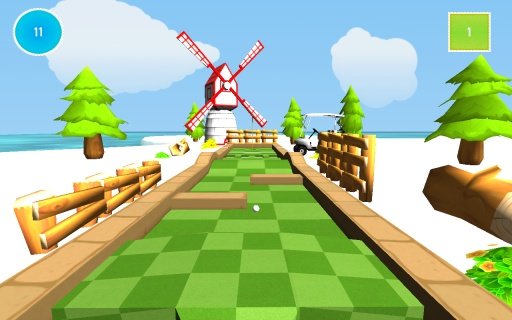 Mini Golf Challenge 3D FREE截图8