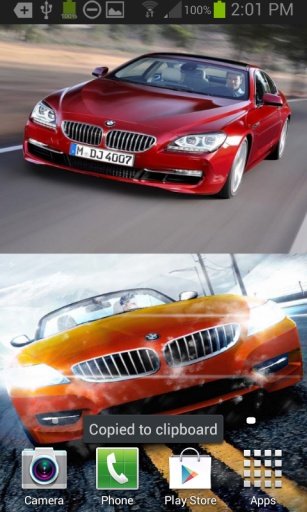 BMW nfs Live wallpaper截图3