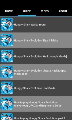 Hungry Shark Evolution Guide截图1