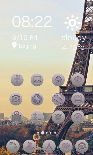 Eiffeltower Theme &amp; Wallpapers截图2