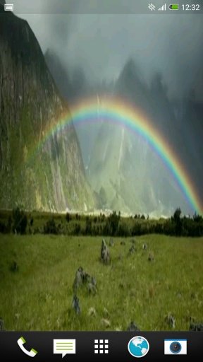 Rainbow in the mountains截图1