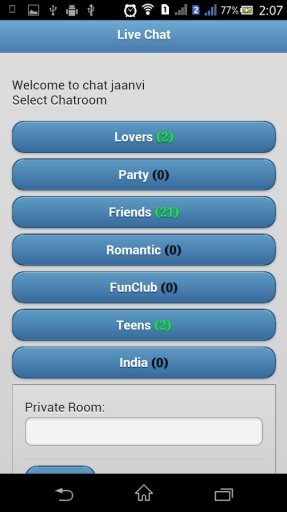 Chat Rooms Browser截图1