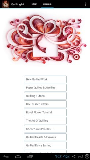 Quilling Art Tutorial App截图1