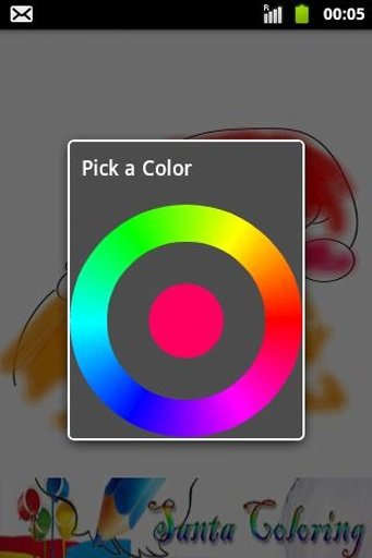 Santa Coloring (Kids Paint)截图5