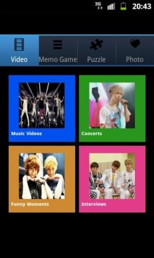 SHINee Picture &amp; Puzzle Games截图8