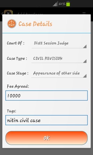 Advocate Diary Free Case Tool截图2