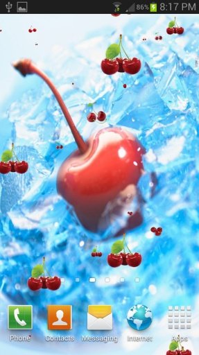 Fallin Cherries Live Wallpaper截图1