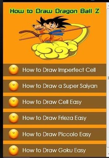 How to Draw Dragon Ball Z截图3