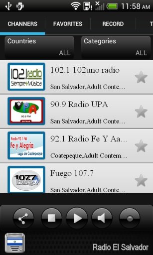 Radio El Salvador截图3