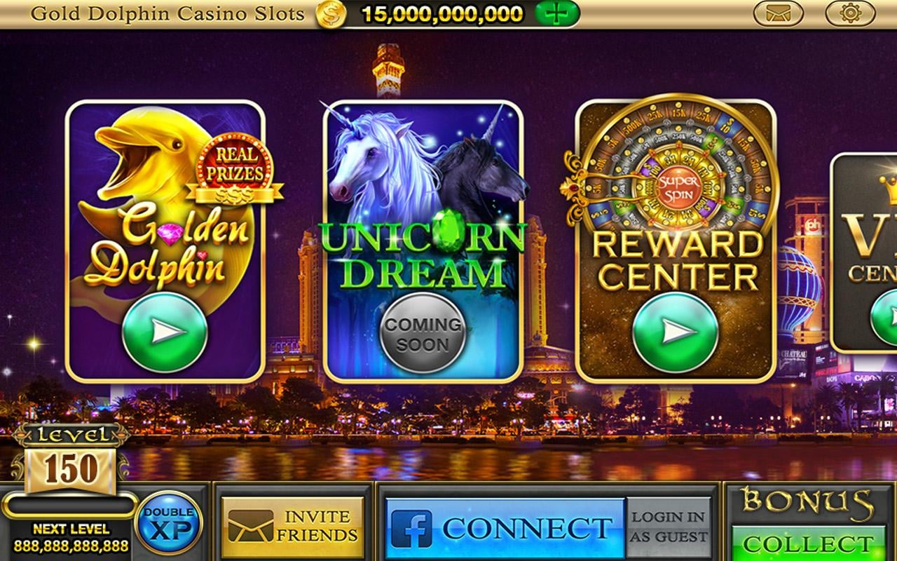 Gold Dolphin Casino Slots™截图1