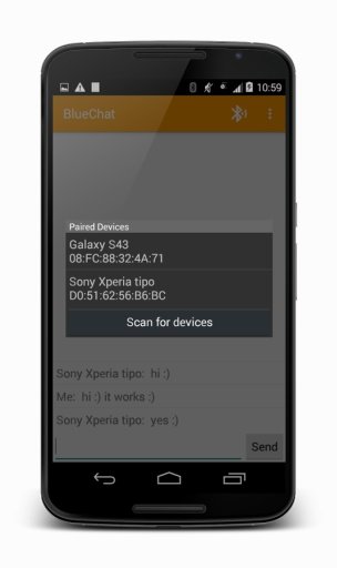 BlueChat - Bluetooth-Messenger截图1