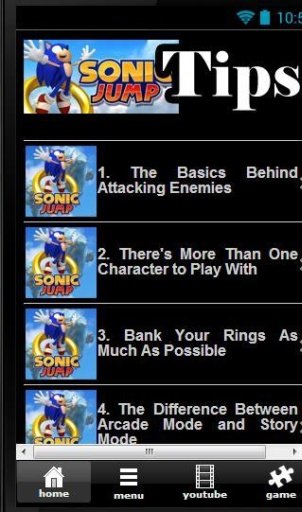 Sonic Jump Top Tips截图5