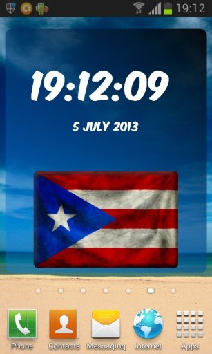 Puerto Rico Digital Clock截图1